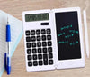 Calculadora Plegable Con Pizarra Lc