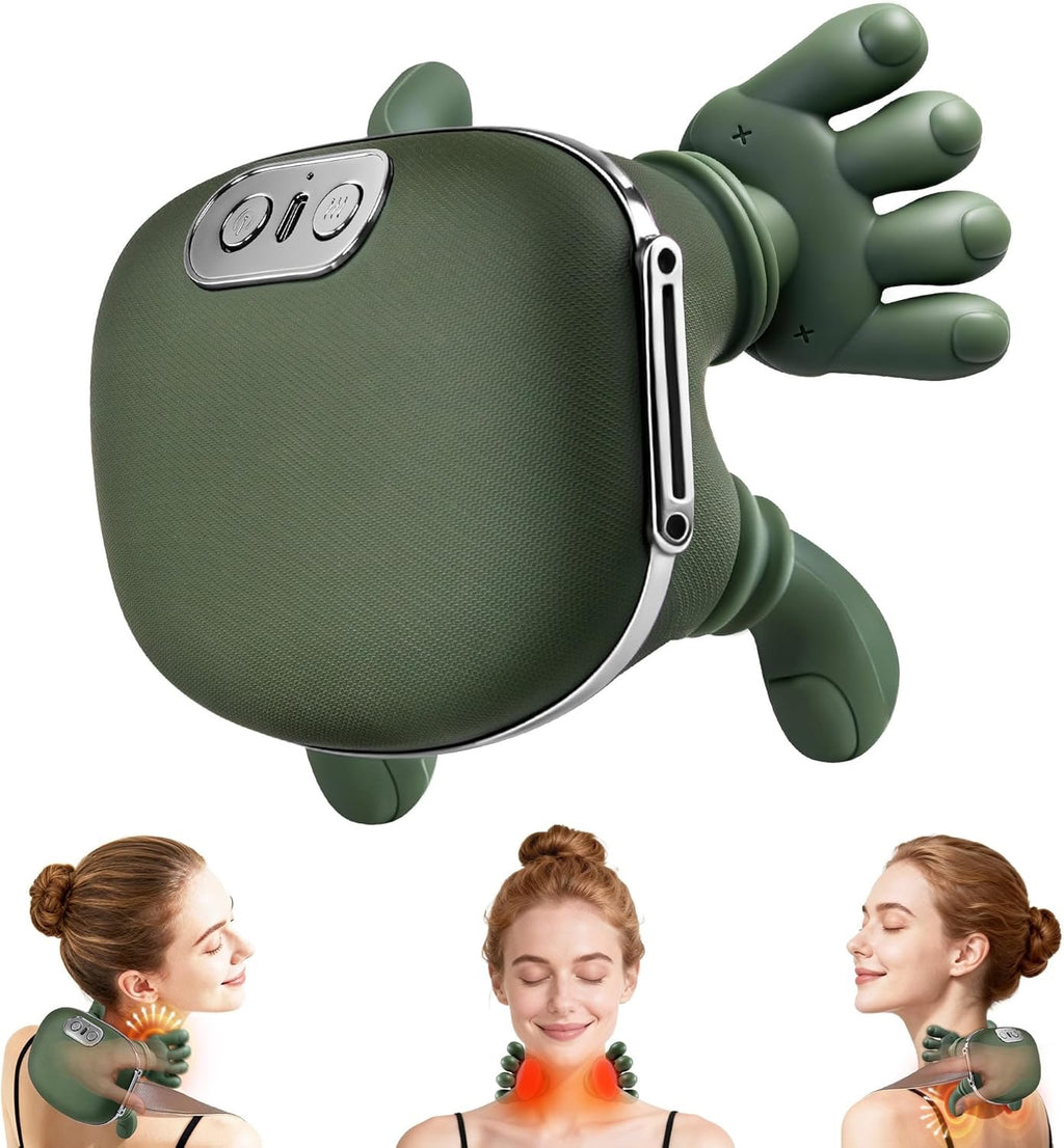Masajeador De Cuello Manitos Verdes