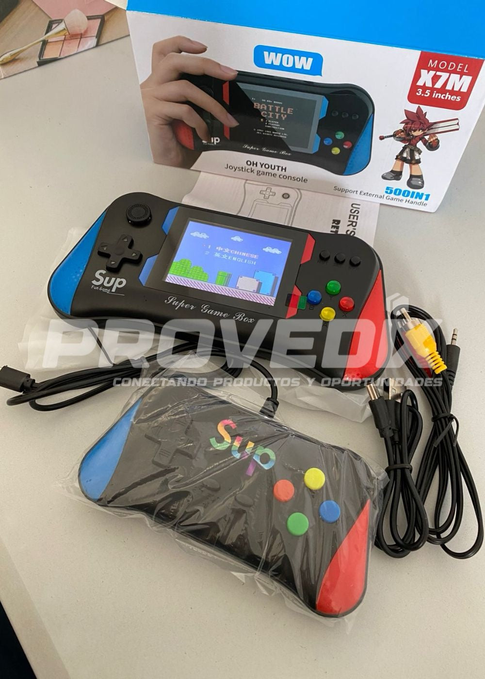 Consola Portatil De 500 Juegos X7m