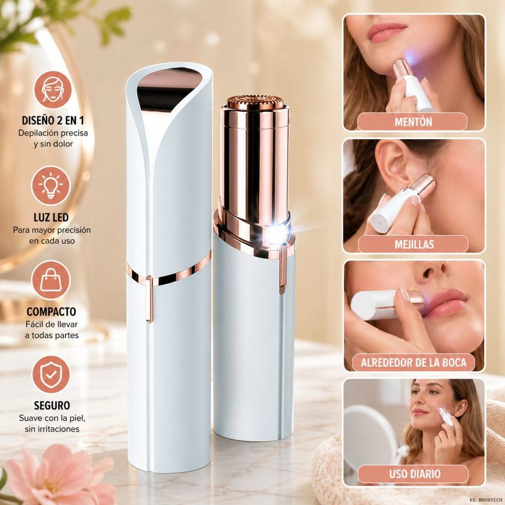 Depilador Facial Recargable