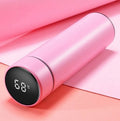Termo Led 500ml Rosado